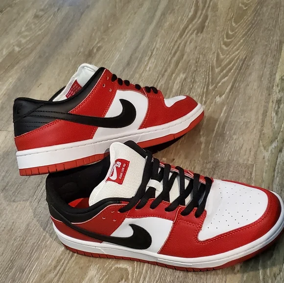 Nike | Shoes | Nike Sb Dunk Low Pro Jpack Chicago Sz | Poshmark